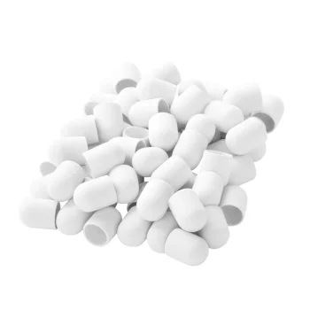 Slīpēšanas uzgaļi Exo Hard Cap 13 mm, graudainība 220, 100 gab., balti