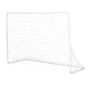 Movepro Treniņu futbola vārti ar mērķa paklāju 180x122 cm Balti