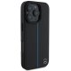 Apple iPhone 16 Pro Max 6.9\" Mercedes MB Blue Line Leather MagSafe Case Cover, Black