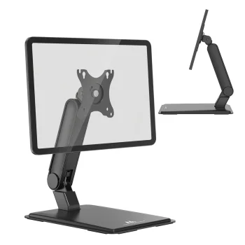 Maclean MC-989 Freestanding Touch Screen Monitor Stand, 17"-32", Black