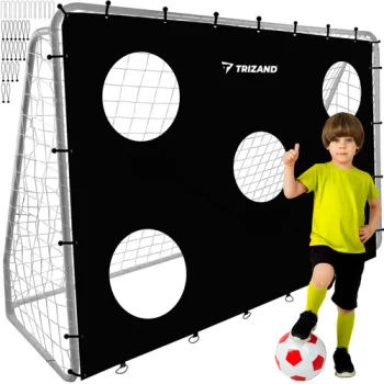 Trizand 21268 Football Goal with Target Mat, 170x240 cm