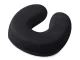 Ceļojumu kakla spilvens Memory Foam, melns