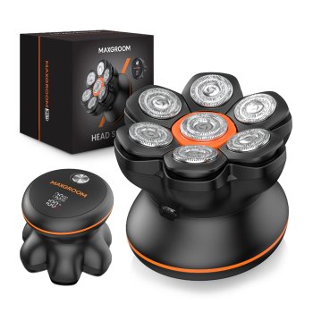 Электробритва для головы и бороды MAXGROOM JK-1688 Черная