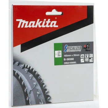 Makita B-56568 SPECIALIZED ripzāģa asmens alumīnijam 165x20x60Z