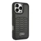 Чехол Audi для iPhone 16 Pro Max Synthetic Leather MagSafe, черный