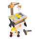 ECOTOYS Wooden Workbench for Kids with 76-Piece Tool Set