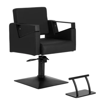 Frizieru krēsls Hair System Duplex Noir, melns