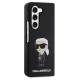 Karl Lagerfeld Samsung Galaxy Z Fold5 vāciņš Silicone Ikonik, melns