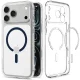 Spigen Ultra Hybrid MagSafe ümbris iPhone 18 Pro / 17 Pro, läbipaistev tumesinine