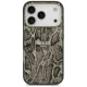 Чехол Guess Python Pattern MagSafe для iPhone 17 Pro Max, коричневый