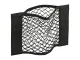 Stiprs bagāžnieka organizators tīkls ar liplenti 25x25 cm, melns