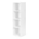 Современный белый стеллаж Modernhome KJZ2173 на 4 полки