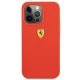 Чехол Ferrari Silicone для iPhone 13 Pro Max, красный