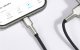 Baseus Cafule USB to Apple iPhone Lightning Data Charging Cable, 2.4A, 2m, White | Lādētājvads Datu Pārraides...