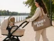 Сумка для мамы Mommy Bag 3-в-1 с органайзером и косметичкой, коричневая