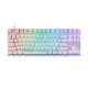Механическая игровая клавиатура Motospeed K82 RGB (белый)