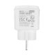 Greenblue GB735 W Viedā WiFi Rozete ar Enerģijas Mērītāju, 16A/3840W, Balta
