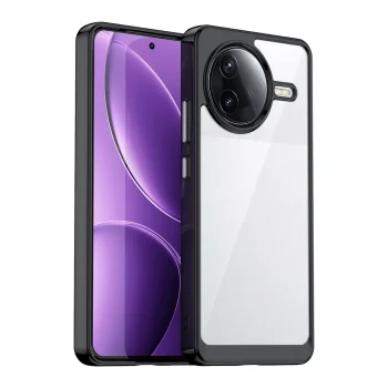 Vāciņš Xiaomi Poco F7 Ultra Outer Space Case ar gēla rāmi, melns