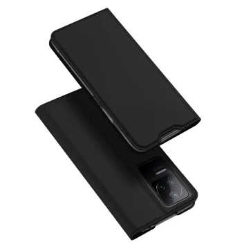 Atverams vāciņš Dux Ducis Skin Pro priekš Xiaomi Poco F4 5G, melns