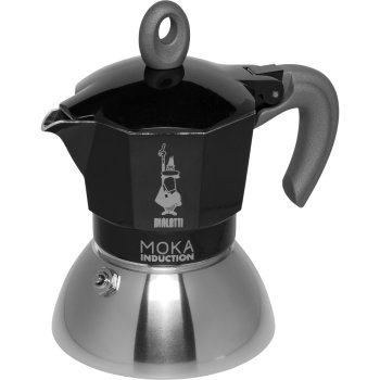 Bialetti MOKA Induction 2TZ espresso kafijas automāts, melns