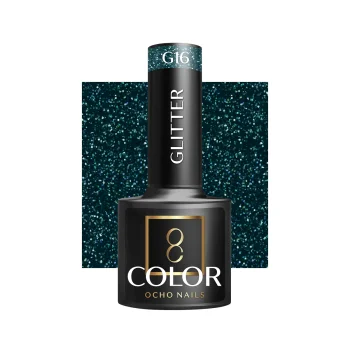 OCHO NAILS Glitter G16 gēla nagu laka, 5 g
