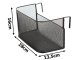 Hanging Metal Basket Organizer Door Shelf, Different colour