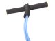 Pedal Resistance Band Tummy Trimmer for Abs and Leg Workouts, Blue-Black