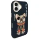 Чехол Nimmy Glasses Cool Dog для iPhone 16 6.1\", черный