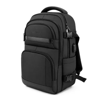 Ceļojumu datora mugursoma Wozinsky WPW-20L 40x20x25cm Melna