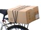 Bagāžnieka gumija velosipēdam 60 cm, stipra siksna ar āķiem, melna