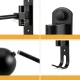 Motorcycle Helmet Wall Mount Holder RW45A, Black