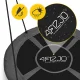 Bērnu šūpoles \"Stārķa ligzda\" 4FIZJO XL 110 cm, pelēkas