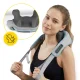 Kakla un sprandas masieris 4FIZJO Shiatsu EVO+, pelēki zils