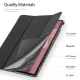 Lenovo Tab M11 11\'\' (TB-330FU) DUX DUCIS Domo Tablet Cover Case, Black | Planšetes Vāciņš Maciņš Apvalks...
