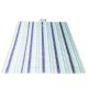 Waterproof foldable beach and picnic blanket 200x200 cm, blue