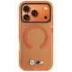 Чехол BMW M IML Metal Logos MagSafe для iPhone 17 Pro, оранжевый