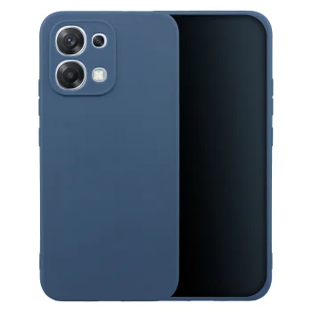 Matt TPU Case for Oppo A6 Pro 5G, Dark Blue