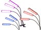 LED plant lamp USB grow panel light timer clip flowers