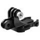 Kameras stiprinājums Telesin GP-MTB-T02-BK Double J-Hook, GoPro, DJI, Xiaomi