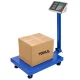 Elektroniskie platformas svari 100kg LCD zili