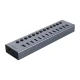 USB Hub Orico BT2U3-13AB 13x USB-A 3.0 with Individual Switches - Gray