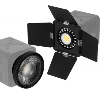 Newell Mini Bowens Barn Doors and Focusing Lens Set for Tara Light