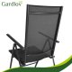 Складные садовые стулья набор 2 шт. Gardlov, черные