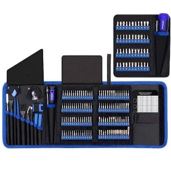Magnētisko skrūvgriežu un uzgaļu komplekts, 191 gab.
