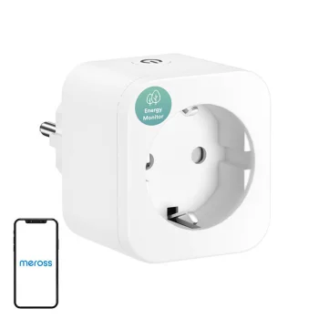 Умная розетка MEROSS MSS305-EU с монитором энергопотребления (без HomeKit)