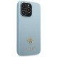 Guess Saffiano 4G Small Metal Logo Case for iPhone 13 / 13 Pro - Blue