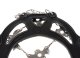 Trizand Ice Snow Traction Cleats Crampons Anti-Slip Snow Shoes Cleats for Men Women Hiking, Size 36-40