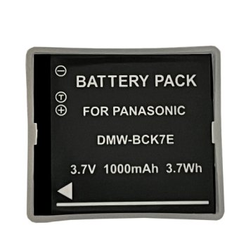 Аккумулятор для фотоаппарата Panasonic DMW-BCK7E, 1000mAh