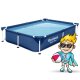 Bestway 56401N taisnstūra karkasa baseins 221x150x43 cm (16-in-1)