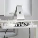 Органайзер для кабелей под стол Ergo Office ER-431 W, белый